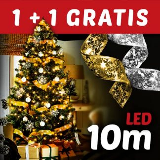 Svetleči božični trak 1+1 GRATIS