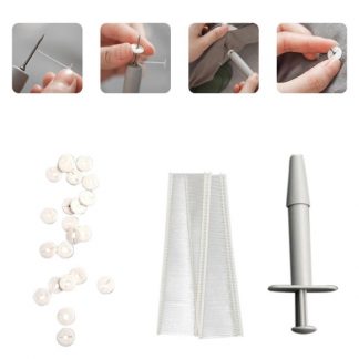 Set za pritrditev gumbov