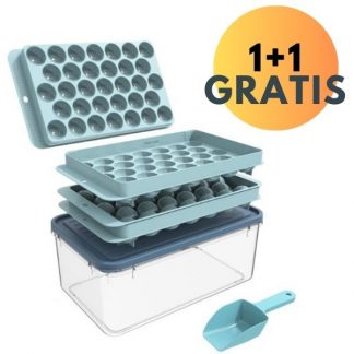 Posoda za izdelavo ledenih kock ICEBOX 1+1 GRATIS