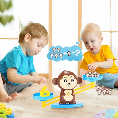 Matematična igra za otroke COOL MONKEY (65 delni komplet)
