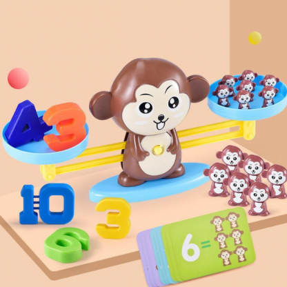 Matematična igra za otroke COOL MONKEY (65 delni komplet)