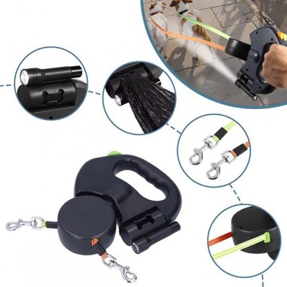 Dvojni povodec za pse - FlexiPaws