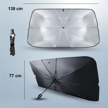 Senčnik za vetrobransko steklo - Carbrella
