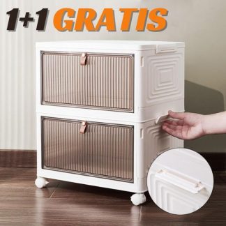 Zaboj za shranjevanje na kolesih – StackBox 1+1 GRATIS