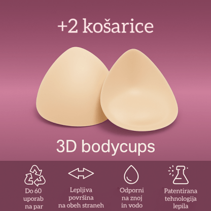 3D Blazinice za dvig prsi - BodyCups