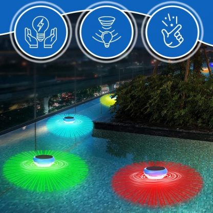 Lebdeča večbarvna luč - SolarFloat