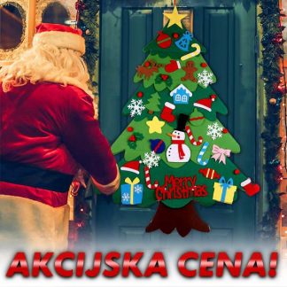 Božična jelka iz filca